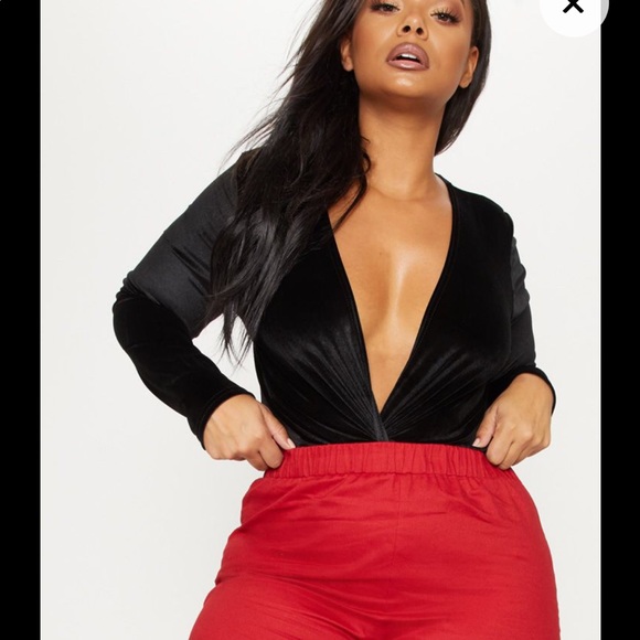 Velvet Bodysuit - Picture 3 of 3